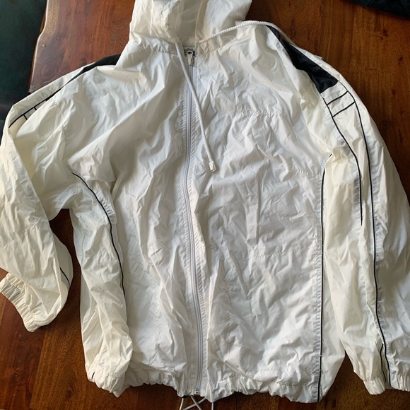 champion hooded rain jacket